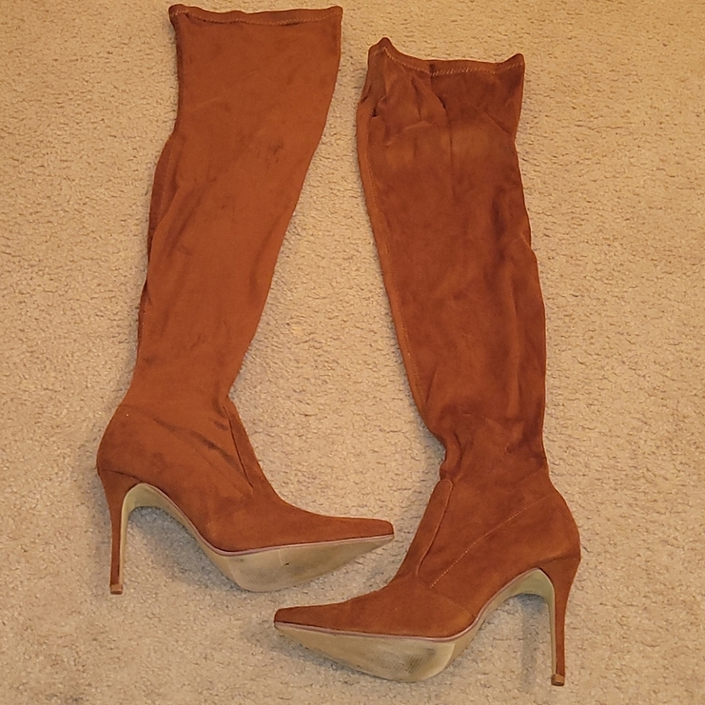 Over the knee boot